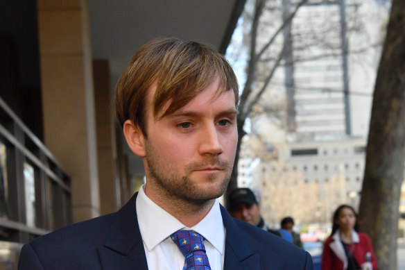 Andrew Nolch outside court in 2018.