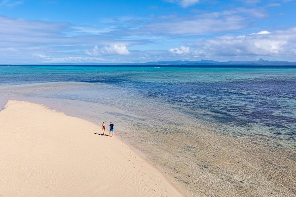 There are countless white sand beaches to stroll along.