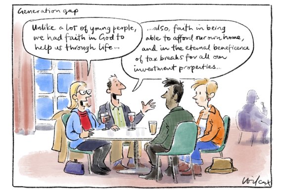 Illustration by Cathy Wilcox.