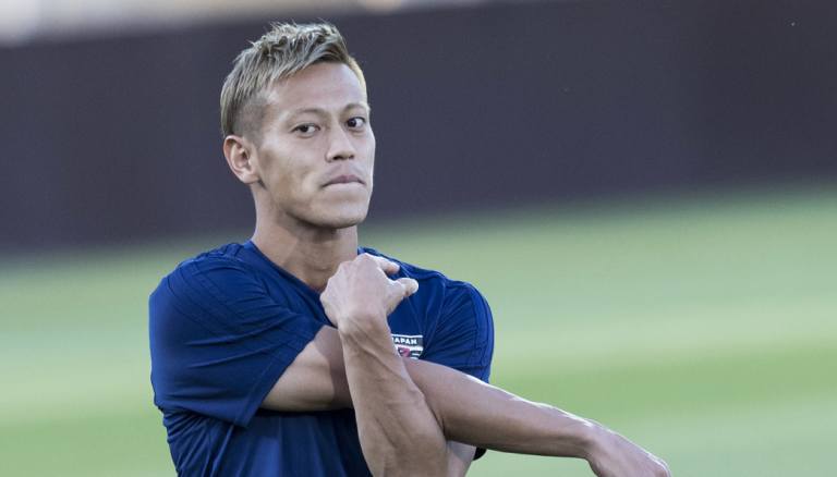 Honda played 98 times for Japan including at the 2018 World Cup.