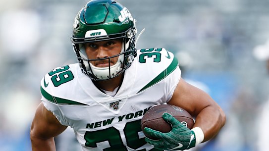 Valentine Holmes has been released by the New York Jets.