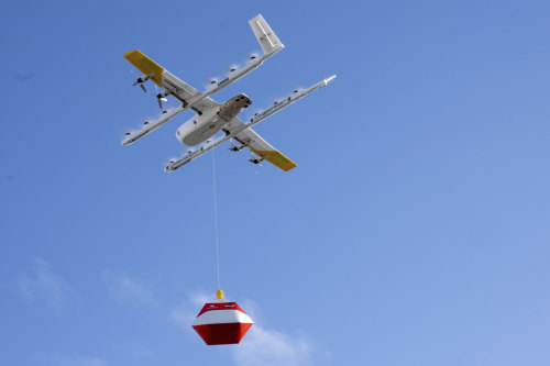 Delivery service DoorDash have begun drone deliveries from the roof of Eastland shopping centre in Ringwood.