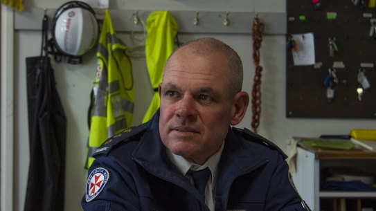 Matt Sterling, an inspector with the NSW Ambulance, gave evidence to the special commission on ICE on Wednesday in Nowra.  