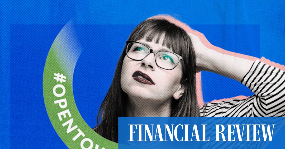 afr.com - Emma Jacobs - Will LinkedIn's #OpenToWork banner make you look desperate?