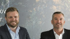 Mars Wrigley Australia MD Andrew Leakey (R) and head of R&D Chris Hutton said consumers will not pay more for chocolate bars with new paper-based packging.