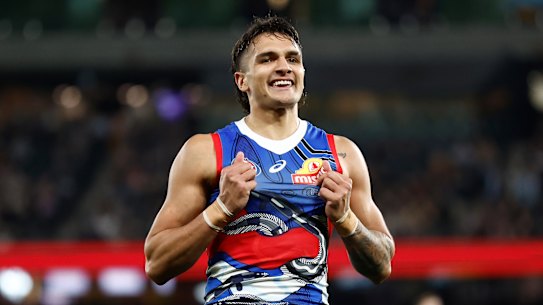 Bulldogs star Jamarra Ugle-Hagan.