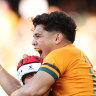 No more Mr Nice Guy: Wallabies want to see more of ‘aggressive’ Lolesio