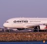 A Qantas Airbus A380 has been delayed in Singapore.
