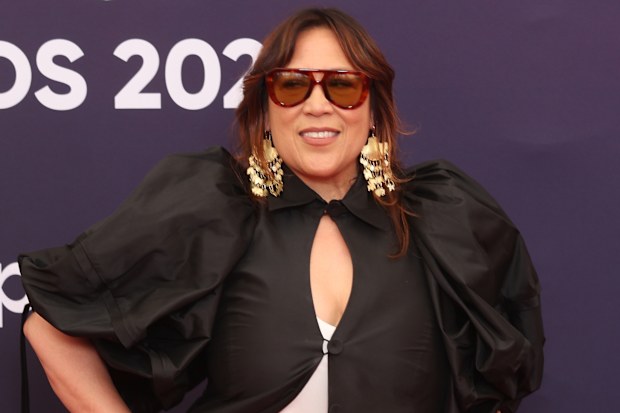 SYDNEY, AUSTRALIA - NOVEMBER 19: Kate Ceberano attends the 2025 ARIA Awards at Hordern Pavilion at Hordern Pavilion on November 19, 2025 in Sydney, Australia. (Photo by Mark Metcalfe/Getty Images)