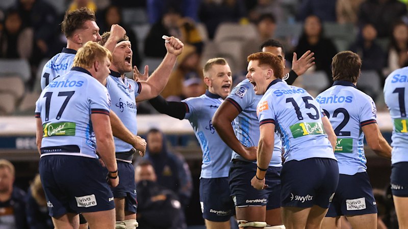 Rookie fullback Sid Harvey kicks late penalties against Brumbies to secure NSW win in Canberra