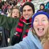 Kate Halfpenny is missing the pull of the MCG.
