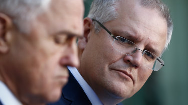 Treasurer Scott Morrison was the loudest opponent of a royal commission into the banks.