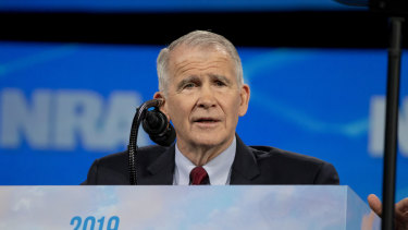 President of the National Rifle Association Oliver North says he will not serve a second term in the job.