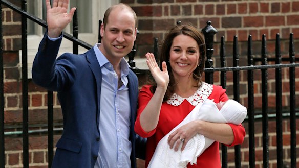 The name of the Duke and Duchess of Cambridge's third child will be named in "due course".