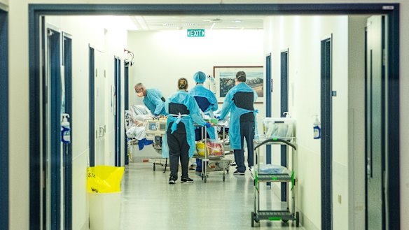 Australian Medical Association Victorian president Julian Rait said he was extremely concerned by the rise in infections in hospitals and aged care homes.