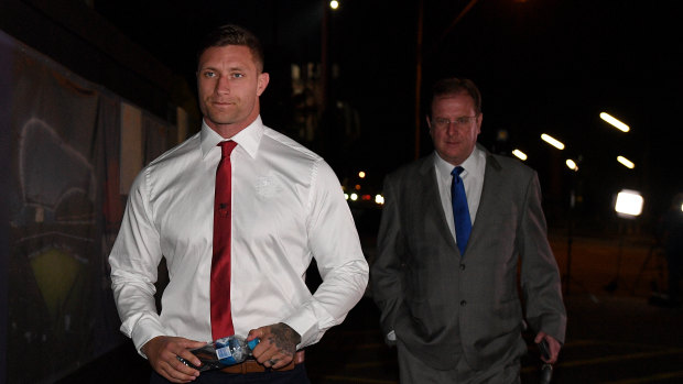 Tariq Sims is banned by the judiciary and subsequently missed the State of Origin decider.