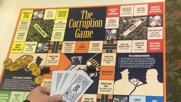 Corruption the board game.