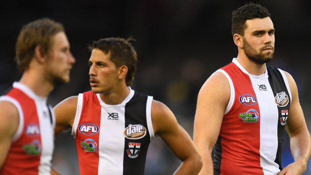 The Saints were smashed by North Melbourne on Good Friday. 