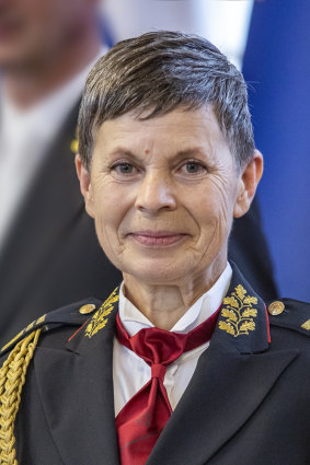 Major General Alenka Ermenc.