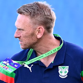 Warriors coach Andrew Webster.