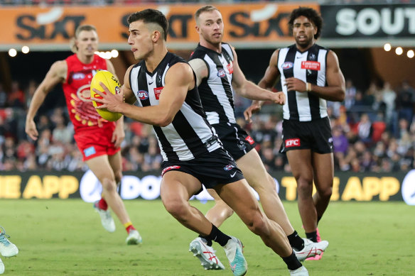 It remains to be seen whether Collingwood will nurse superstar Nick Daicos in the run to finals or let him loose to cap a stellar second season.
