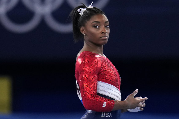 “She’s got the beam routine in her head, she could do it in her sleep, ” says former Olympics gymnastics coach Peggy Liddick. “It’s just the acrobatic [dismount], when she’s flying through the air and will have to land on her feet.”