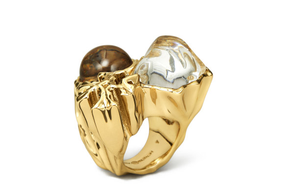 Tory Burch “Roxanne Statement Ring".