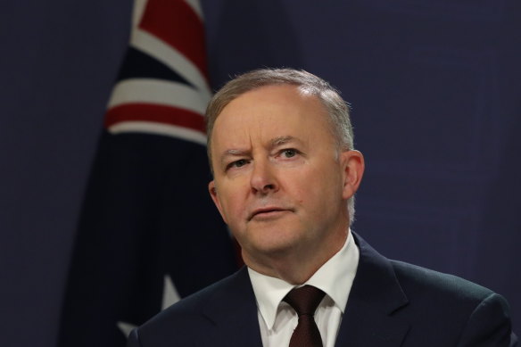 Federal Labor leader Anthony Albanese.