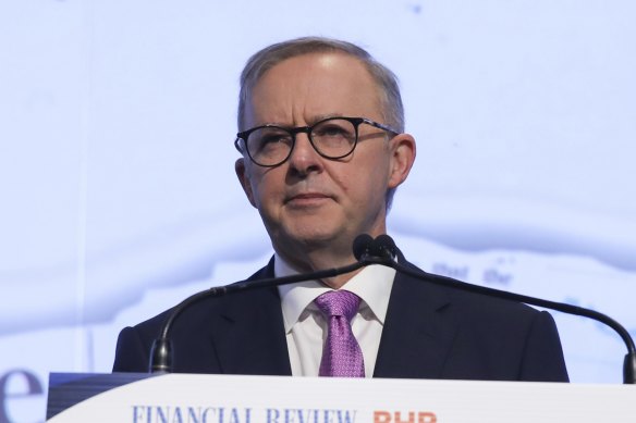 Labor leader Anthony Albanese has been announcing community battery projects in marginal seats.