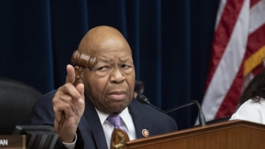 House oversight and reform committee chairman Elijah Cummings, is the latest to draw attacks from the President, who is accusing him of being 'racist'. 