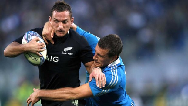Big loss: Aaron Cruden left Kiwi rugby for Europe.