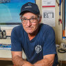Port Campbell life saving Club. Members David McKenzie, Phillip Younnis and Scott McKenzie.
