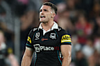 Nathan Cleary during Penrith’s win. 
