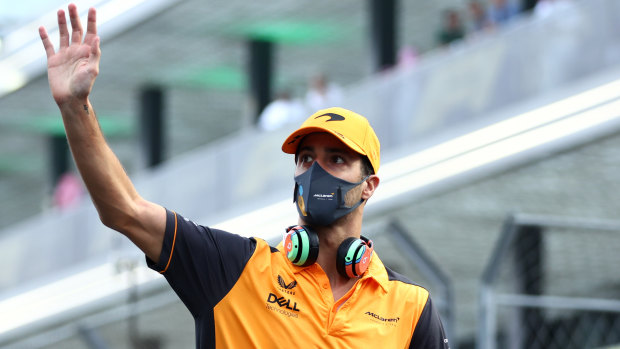‘There’s a level of anxiety’: Ricciardo learns to cope with pressures of home grand prix