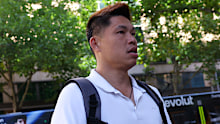 Chee Kit (Max) Chong arrives at the County Court of Victoria, in Melbourne, Thursday, April 9, 2026.