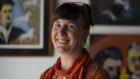 Rebecca Wilson began painting Kate Kelly before she wrote a biography about the gang member.