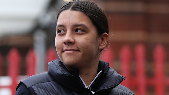 Sam Kerr has pleaded not guity to the charges in the UK.