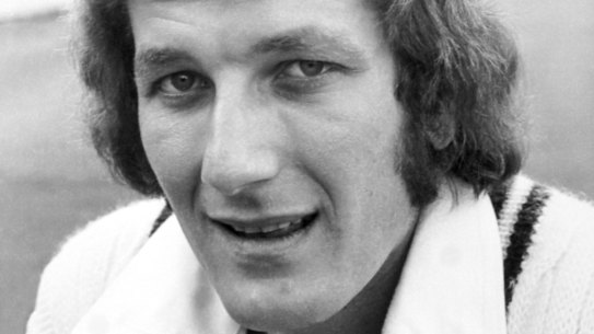 Bob Willis in 1974.