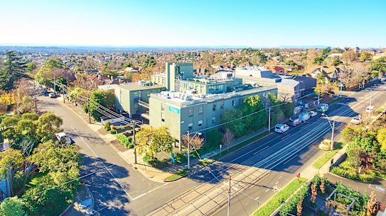 The Cotham Road hospital in Melbourne’s Kew has been acquired by Centuria Healthcare. 