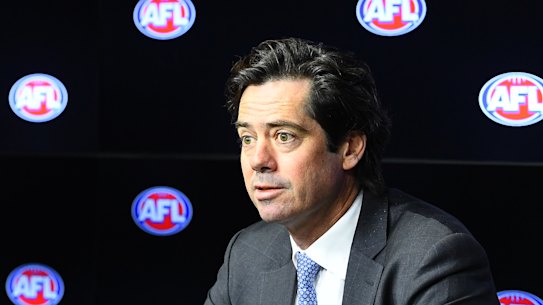 AFL Chief Executive Officer Gillon McLachlan 