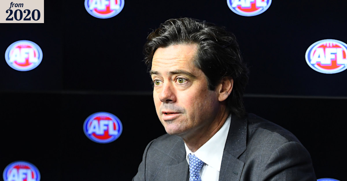AFL boss defends betting deal, says no timeline on his exit