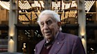 Billionaire property developer Harry Triguboff at the launch of Meriton Suites Melbourne.
