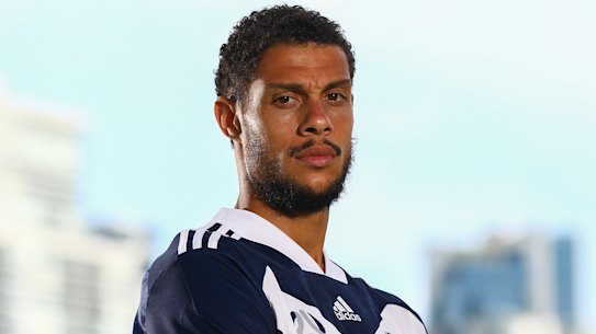 Towering presence: Rudy Gestede has joined Melbourne Victory.