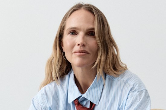 Nagnata’s Laura May Gibbs loves man-style shirts, which she sources second-hand on her travels.