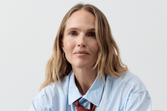 Nagnata’s Laura May Gibbs loves man-style shirts, which she sources second-hand on her travels.