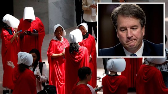'Politicised circus': Protesters heckle hearing for Trump's Supreme Court pick