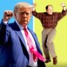 Trump is channelling George Costanza, but this is not about nothing