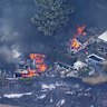 ‘Just heartbreak’: At least a dozen homes lost in bushfires near Sydney