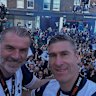 Nick Montgomery and Ange Postecoglou.