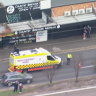 A 5-year-old girl was hit by a car while running after a dog in Kingswood. 
